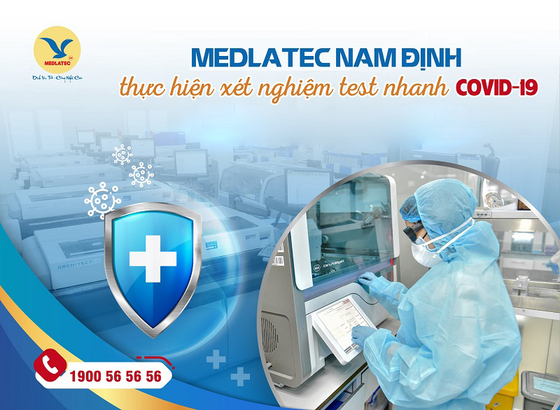 MEDLATEC triển khai dịch vụ test nhanh Covid-19 tại Nam Định