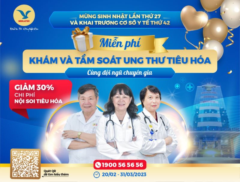 Từ ngày 20/2 - 31/3/2023, MEDLATEC gửi tặng hàng ngàn món quà sức khỏe ý nghĩa