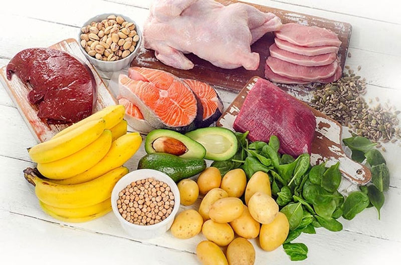 Vitamin B1 B6 B12 chứa nhiều trong thực phẩm hàng ngày