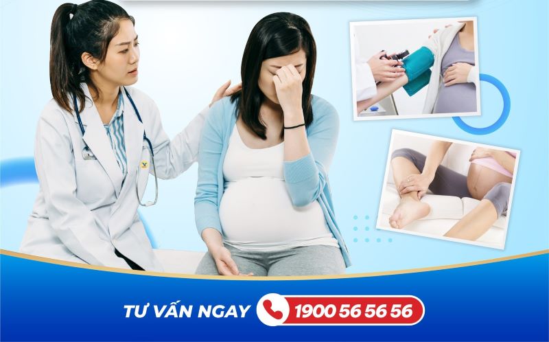 Tìm đến bác sĩ chuyên khoa để được kiểm tra khi bà bầu bị đau đầu