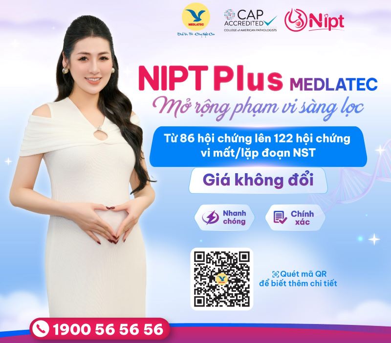 MEDLATEC dành tặng ưu đãi đặc biệt đối với xét nghiệm NIPT 